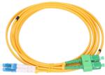 Extralink SC/APC-LC/PC Patchcord Single Mode, Duplex, 9/125um, 2mm, 1.5m (EX.15524)
