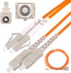Extralink SC/UPC-LC/UPC Patchcord Multimode, OM2, Duplex, 3mm, 3m (EX.3661)