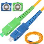 Extralink SC/UPC-SC/APC Patchcord Single mode, Simplex, G. 657A1, 3mm, 1m (EX.1766)