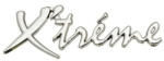 AVEX Emblema auto metalica, autoadeziva, model X TREME , finisaj Crom, dimensiune, 15 x 3 cm (AVX-T061023-23)