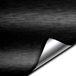 AVEX Rola folie colantare auto Aluminiu Polisat Negru, dimensiune 30m x 1, 52m (AVX-K10163RL)