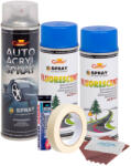 AVEX Kit complet reparatie si vopsire jante culoare Albastru Fluorescent, V2 (AVX-KVJ-AFV2) - voltix