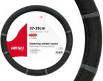AMiO Husa volan negru + dungi gri SWC-06-M (37-39cm) (AVX-AM01361)