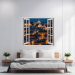 AVEX Folie imprimata color pentru decor perete locuinta, dimensiune 125 x 110cm, model: VIEW TO HAVEN 15 (AVX-AW15)