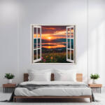 AVEX Folie imprimata color pentru decor perete locuinta, dimensiune 125 x 110cm, model: VIEW TO HAVEN 22 (AVX-AW22)