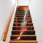 AVEX Sticker decorativ pentru scari interioare, print autoadeziv de inalta rezolutie, dimensine 200 x 124 cm, cod: AVX-STAIRS-17 (AVX-STAIRS-17)