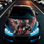 AVEX Folie Capota Auto Hood Art rezistenta la exterior, marime M (165 x 120cm) - Cod: AVX-CAPOTA-025M (AVX-CAPOTA-025M)