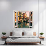 AVEX Folie imprimata color pentru decor perete locuinta, dimensiune 125 x 110cm, model: VIEW TO HAVEN 28 (AVX-AW28)