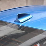 AVEX Antena auto activa AM - FM tip SHARK TAIL culoare ALBASTRU (AVX-AK322G)