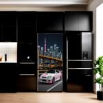 AVEX Folie imprimata color pentru decor Frigider, dimensiune 200 x 90cm, model: AVX-FR06 (AVX-FR06) - voltix