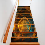 AVEX Sticker decorativ pentru scari interioare, print autoadeziv de inalta rezolutie, dimensine 200 x 124 cm, cod: AVX-STAIRS-03 (AVX-STAIRS-03)