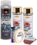 AVEX Kit complet reparatie si vopsire jante culoare Auriu Metalic, V2 (AVX-KVJ-AUV2) - voltix