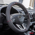 AMiO Husa volan Carbon Look, SWC-38-M (37-39cm) (AVX-AM02811)