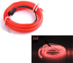 AVEX Fir Neon Auto EL Wire culoare Rosie, lungime 1M, alimentare 12V, droser inclus (AVX-ELW-1M-R)