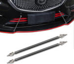 AVEX Set 2 Tije din Aluminiu reglabile pentru Consolidare Spoiler, lungime 20cm, IMITATIE CARBON (AVX-T210423-8)