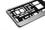 AMIO Suport numar inmatriculare aluminiu polisat (AVX-AM01646)