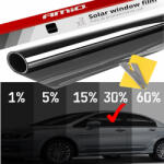 AMIO Folie fumurie pentru geamuri Black 0.75 x 3m (30%) (AVX-AM01655)
