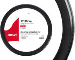 AMiO Husa volan negru + carbon lacuit SWC-18-M (37-39cm) (AVX-AM01695)