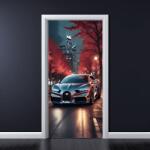 AVEX Folie imprimata color pentru decor Usa, dimensiune 200 x 90cm, model: AVX-DR08 (AVX-DR08) - voltix