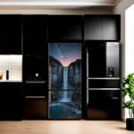 AVEX Folie imprimata color pentru decor Frigider, dimensiune 200 x 90cm, model: AVX-FR14 (AVX-FR14) - voltix