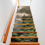 AVEX Sticker decorativ pentru scari interioare, print autoadeziv de inalta rezolutie, dimensine 200 x 124 cm, cod: AVX-STAIRS-19 (AVX-STAIRS-19)