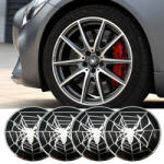 AVEX Set 4 buc. ornament central janta, model Spider , diametru 5cm (AVX-T160817-12)