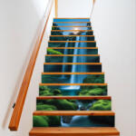 AVEX Sticker decorativ pentru scari interioare, print autoadeziv de inalta rezolutie, dimensine 200 x 124 cm, cod: AVX-STAIRS-14 (AVX-STAIRS-14)