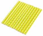 AVEX Set 12 ornamente din material reflectorizant pentru spite bicicleta, culoare galben (AVX-AG402B)