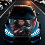 AVEX Folie Capota Auto Hood Art rezistenta la exterior, marime M (165 x 120cm) - Cod: AVX-CAPOTA-001M (AVX-CAPOTA-001M)