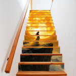 AVEX Sticker decorativ pentru scari interioare, print autoadeziv de inalta rezolutie, dimensine 200 x 124 cm, cod: AVX-STAIRS-04 (AVX-STAIRS-04)