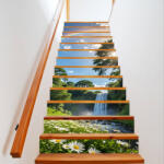 AVEX Sticker decorativ pentru scari interioare, print autoadeziv de inalta rezolutie, dimensine 200 x 124 cm, cod: AVX-STAIRS-18 (AVX-STAIRS-18)
