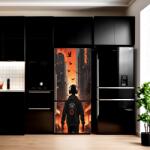 AVEX Folie imprimata color pentru decor Frigider, dimensiune 200 x 90cm, model: AVX-FR29 (AVX-FR29) - voltix