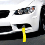 AVEX Ornament Racing de tip Curea Sufa pentru carlig de remorcare, culoare Galben (AVX-T070122-6G)