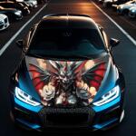 AVEX Folie Capota Auto Hood Art rezistenta la exterior, marime L (180 x 130cm) - Cod: AVX-CAPOTA-027L (AVX-CAPOTA-027L)