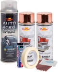 AVEX Kit complet reparatie si vopsire jante culoare Cupru Metalic, V2 (AVX-KVJ-CUV2) - voltix