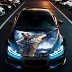 AVEX Folie Capota Auto Hood Art rezistenta la exterior, marime M (165 x 120cm) - Cod: AVX-CAPOTA-030M (AVX-CAPOTA-030M)