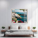 AVEX Folie imprimata color pentru decor perete locuinta, dimensiune 125 x 110cm, model: VIEW TO HAVEN 14 (AVX-AW14)