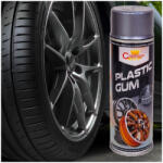 AVEX Spray Vopsea Cauciucata pentru Jante, culoare Argintiu, 400ml, Champion Color (AVX-280317-1ARG) - voltix