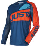 Just1 Tricou atv cross Just1 J-Force Vertigo, culoare albastru portocaliu, marime L (695002005100205L)