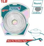 Total Fir taietor rotund TOTAL 2.0 mm, 120 m pentru motocoasa si trimmer (TALS2001)