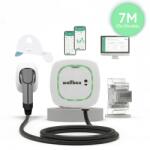 Wallbox Pulsar Plus 22kW + POWER BOOST + Kábeltartó - Type2 - Fehér - 7m