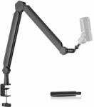 FIFINE MICROPHONE BM66 Prémium Fém Mikrofonkar - Stabil, Állítható Boom Arm - Fekete (BM66)