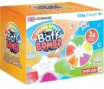  Baff Bombz: Szivárvány színű mega fürdőbomba szett - Csillag alakú, 3 db-os