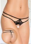 SoftLine G-String2401-alul nyitott. fekete - szexshop