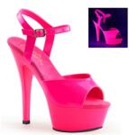 Pleaser KISS Neon Pink szandál. 38-as - szexshop