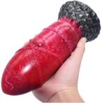  Red Anal Bomb -22cm. Fehér talp - szexshop