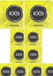  Banán ízű latex óvszer EXS - 10db 100db - szexshop