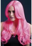  Khloe-Hullámos hosszú pink paróka - szexshop