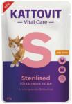 KATTOVIT Vital Care Sterilised csirkével 12x85 g