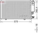 DENSO kondenzátor, klíma DENSO DCN10051 for FORD (DCN10051)